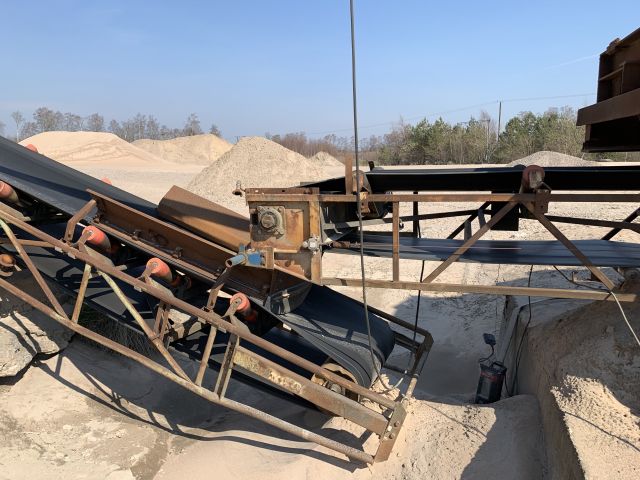 596938-5 Jaw crusher Kue Ken (key) + 1 conveyor belt
