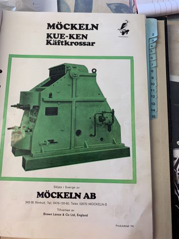 596938-9 Jaw crusher Kue Ken (key) + 1 conveyor belt