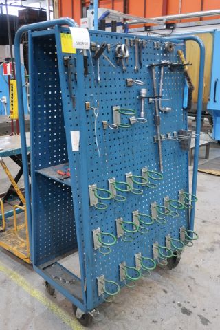 580850-1 Double tool stand on wheels