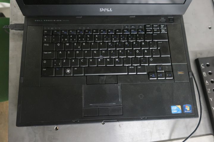 580896-11 Measuring arm on table, ROMER SIGMA 2018