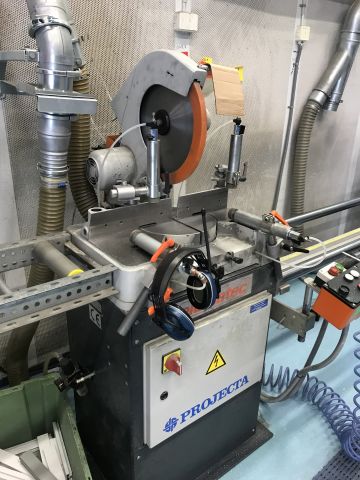 597783-2 Elumatec DG 79 double aluminium mitre saw (collection in December!)