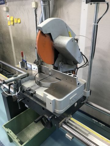 597783-5 Elumatec DG 79 double aluminium mitre saw (collection in December!)