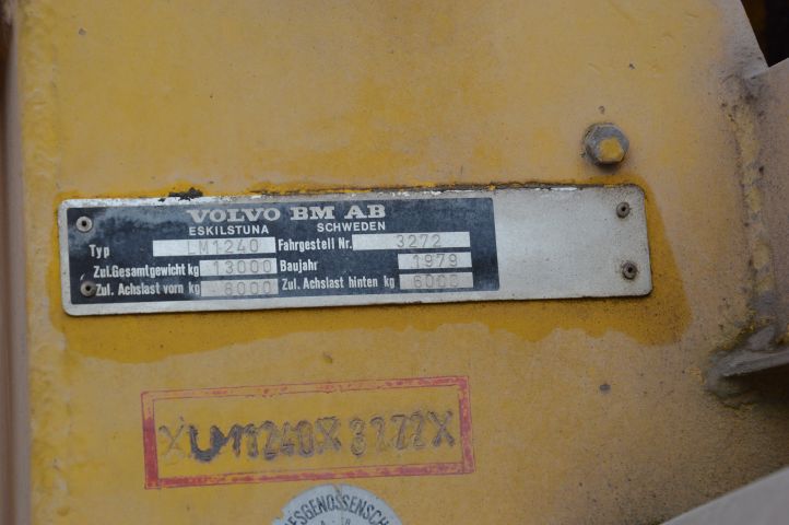 597804-16 Wheel loader Volvo BM LM 1240 -79