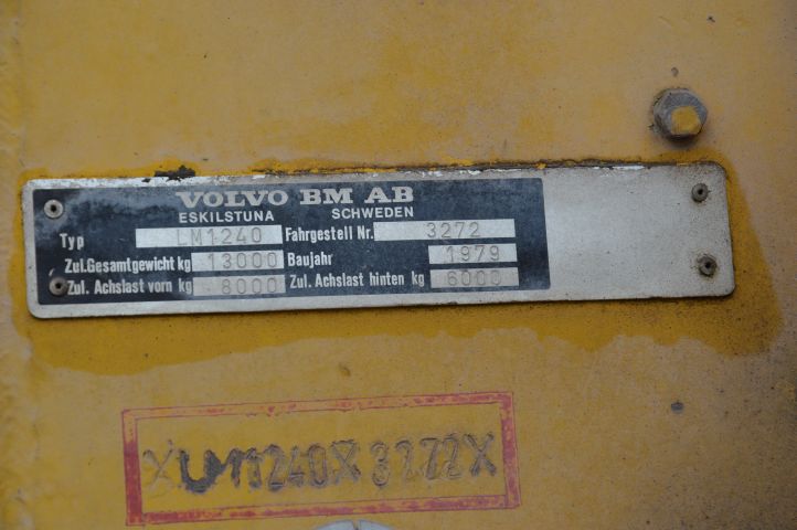 597804-17 Wheel loader Volvo BM LM 1240 -79