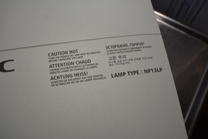 597535-4 Projector NEC V230X