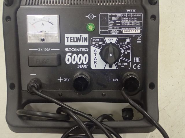 577828-2 Battery charger with starter Telwin Sprinter 6000