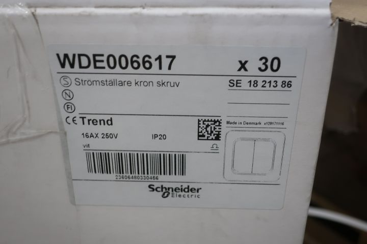 591245-6 Switch Schneider Trend (approx. 29 pieces)
