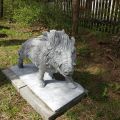 598058-2 Wild Boar Sculpture