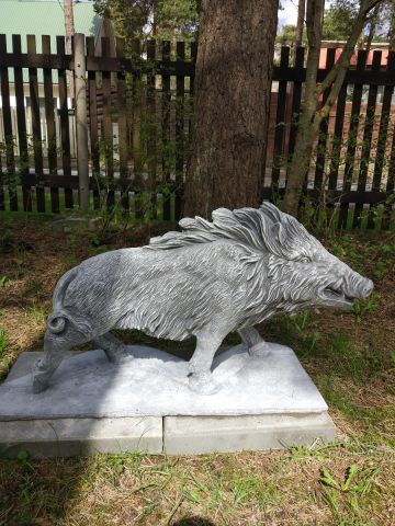598058-1 Wild Boar Sculpture