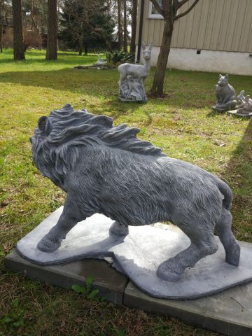 598058-5 Wild Boar Sculpture