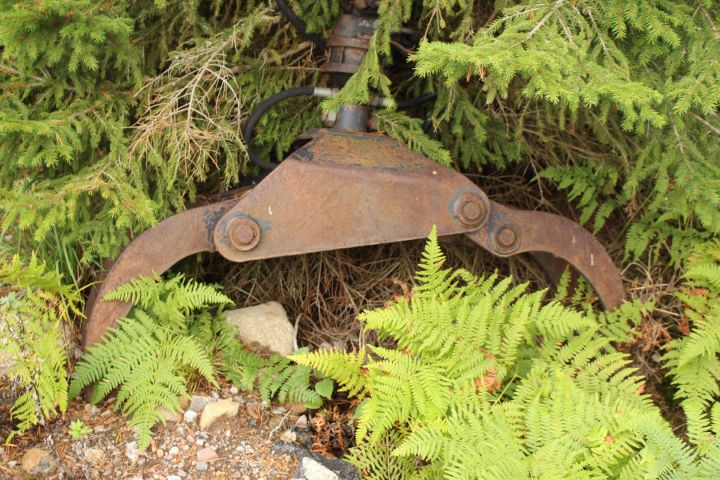 595673-11 Timmertrailer med kran Patruuna 55