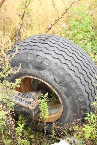 595673-14 Timmertrailer med kran Patruuna 55