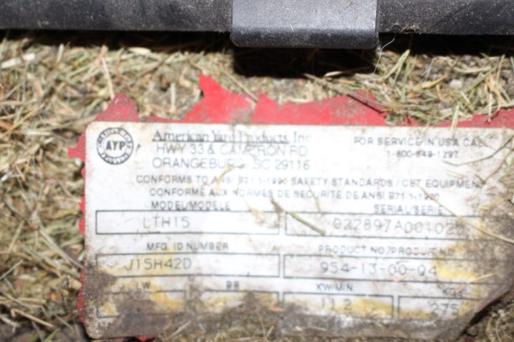 595694-5 Åkgräsklippare Jonsered LTH 15