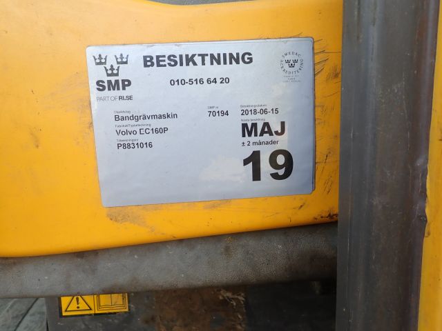 575752-18 Volvo EC160