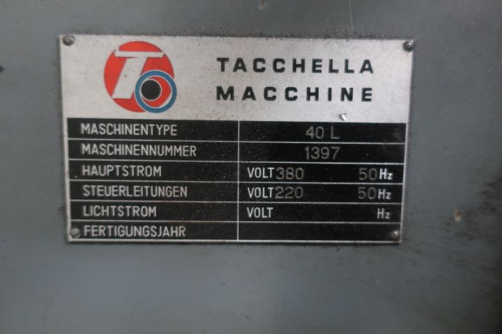 580900-18 Universal grinding / tool grinding, Tacchella 40LN