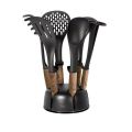 598645-1 Kitchen utensils, Berlinger Haus Ebony Maple Collection 7 parts