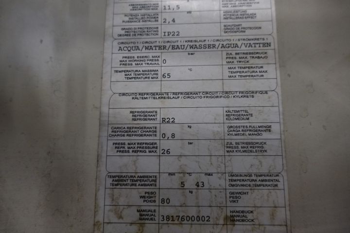 601260-3 Cooling unit Brand MTA model TAE M10