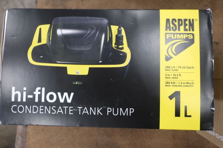 597905-2 Condensation water pump Aspen Hi-Flow 1 liter - Free shipping