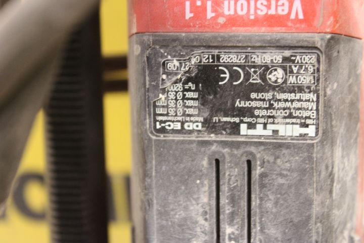 558438-3 Diamond drill with vacuum plate Hilti DD EC-1