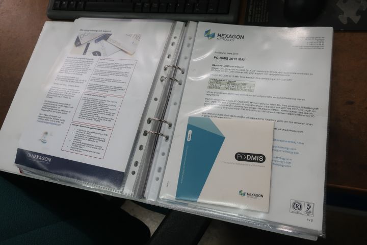 580896-34 Measuring arm on table, ROMER SIGMA 2018