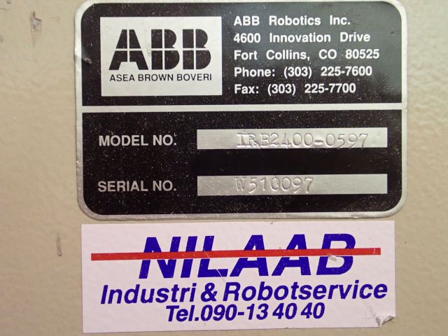 575754-30 Plockrobot ABB (Legat ute 2 gånger utan att bli såld så skrot)