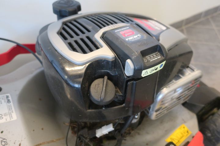 580948-7 Lawn mower, AL-KO 675iS start-up