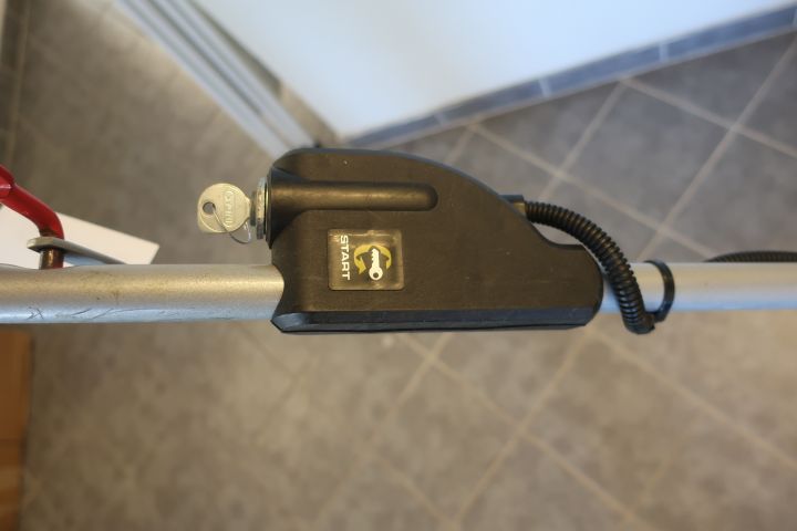 580948-12 Lawn mower, AL-KO 675iS start-up