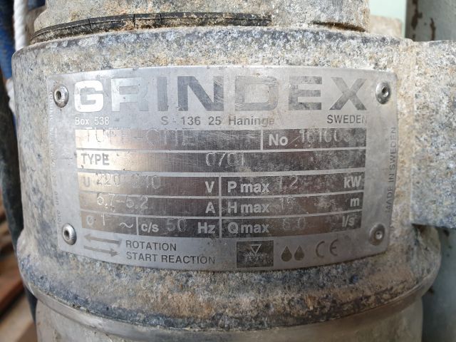 596450-3 Bilge pump Grindex