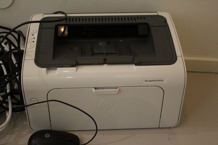 551114-5 HP LaserJet Pro M12w Printer and Receipt Printer, etc.