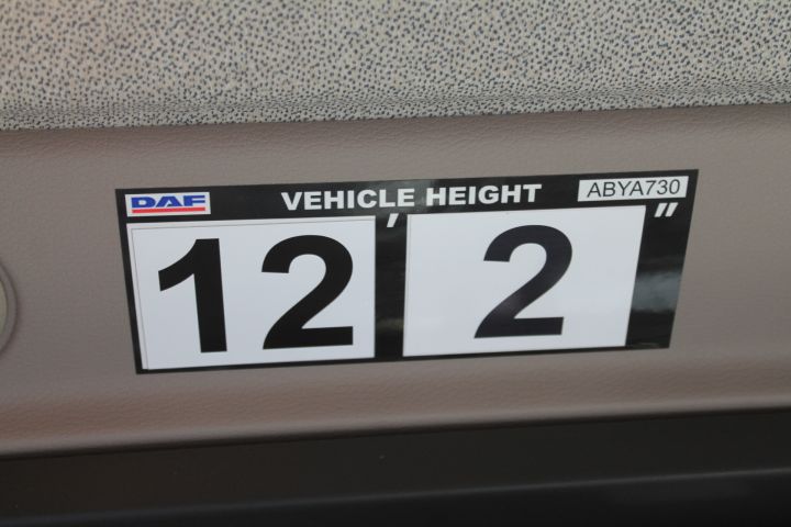 601890-53 DAF LF Aerobody -2017 84201 km  Reg.nr: XRF121