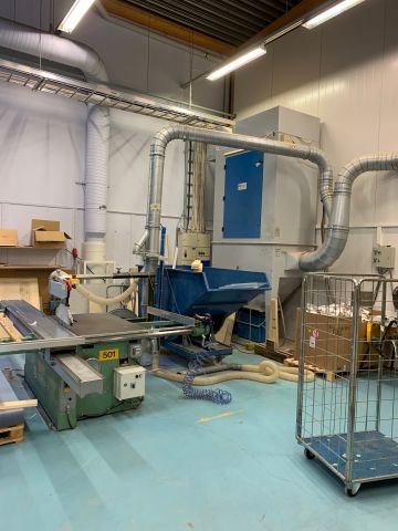 602299-5 Altendorf 4000 Table Saw + Dust Extraction Unit (available immediately)