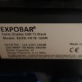 581021-6 Espresso machine, EXPOBAR CARAT 1GR TS black