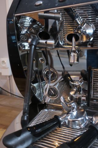 581021-10 Espresso machine, EXPOBAR CARAT 1GR TS black