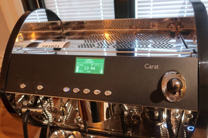 581021-13 Espresso machine, EXPOBAR CARAT 1GR TS black