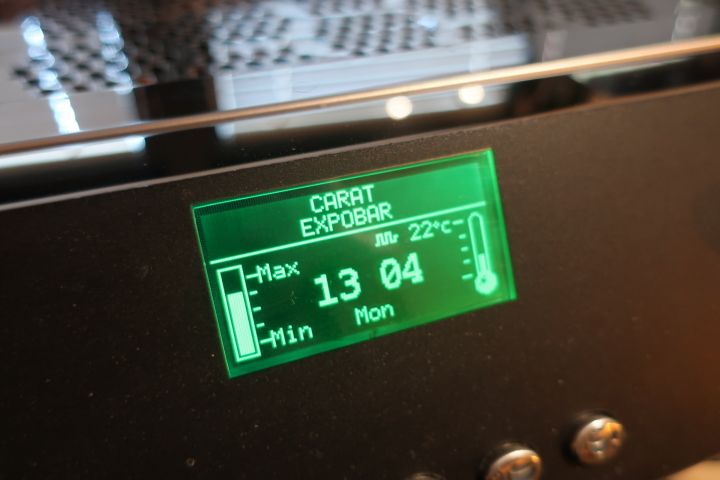 581021-3 Espresso machine, EXPOBAR CARAT 1GR TS black