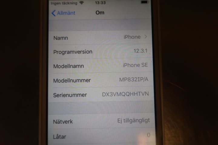 581039-6 Smartphone, Iphone SE 32gb