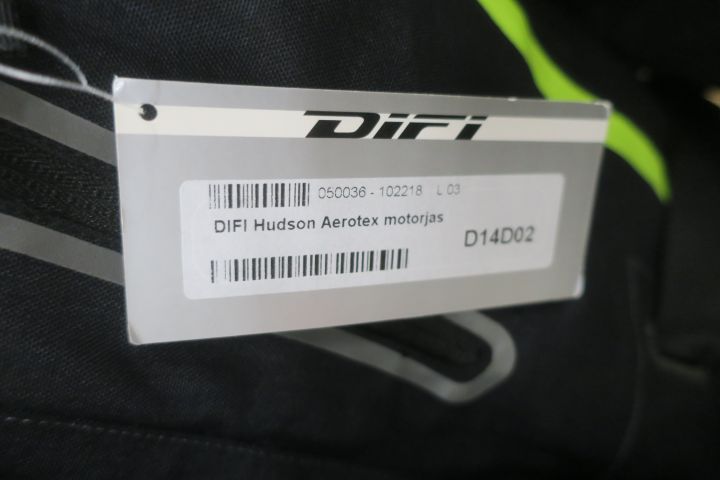 602258-3 MC jacket Difi aerotex motor jacket size L