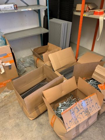 559883-5 Hestra store interior, 2 sections including lots with spear etc.