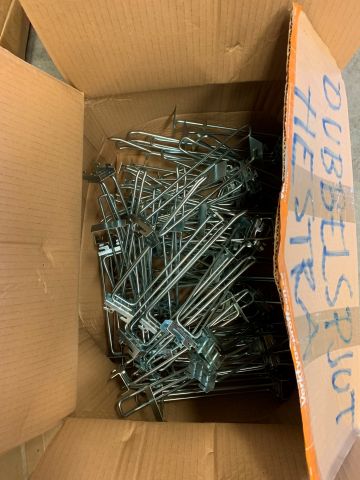 559883-6 Hestra store interior, 2 sections including lots with spear etc.