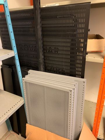 559883-11 Hestra store interior, 2 sections including lots with spear etc.