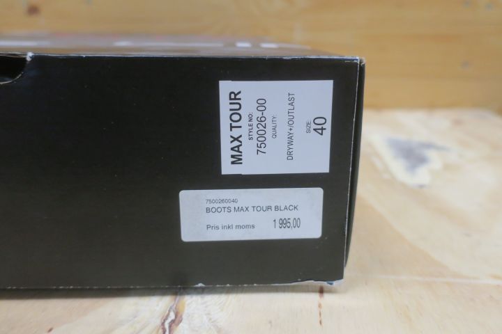 603464-3 MC boots Lindstrand's Max Tour size 40