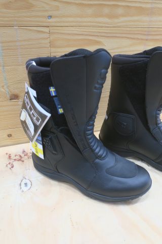 603468-2 Motorcycle boots Lindstrand's Splash black strl 38