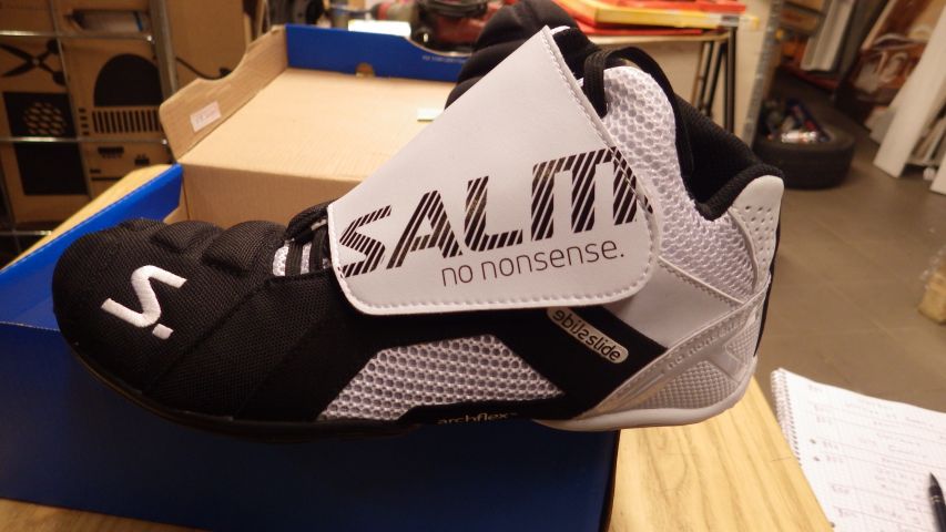 505864-2 Salming Slide 5 Goalie shoes size 42