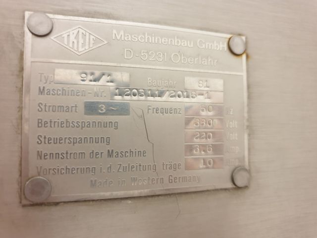 599772-11 Treif Maschinenbau GmbH Slicer