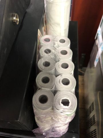 604463-9 Cash register Quorion QTouch10 with box, receipt printer, card draw, uv lamp etc.