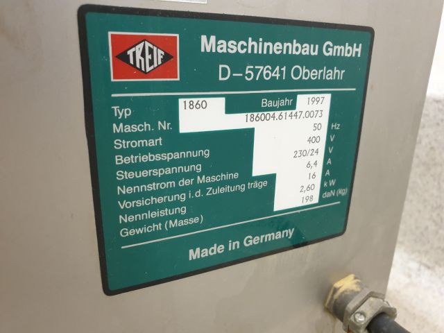 599780-9 Treif Maschinenbau GmbH Slicer