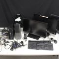 550479-2 Computer packages - HP Prodesk and Dell Optiplex 3010 with 3 screens etc.