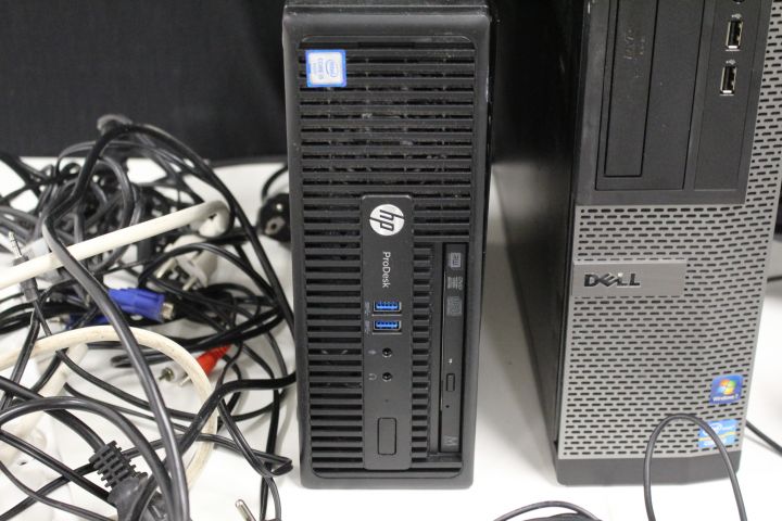 550479-5 Computer packages - HP Prodesk and Dell Optiplex 3010 with 3 screens etc.