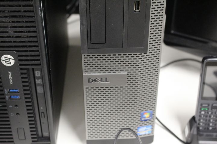550479-9 Computer packages - HP Prodesk and Dell Optiplex 3010 with 3 screens etc.