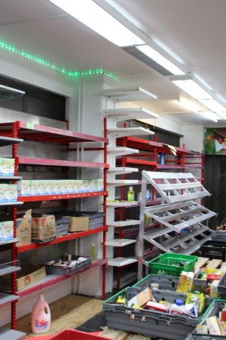 594836-8 Butikshyllor 14 sektioner